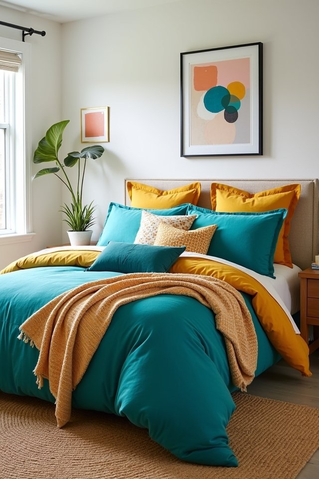 accent colors with accessories
