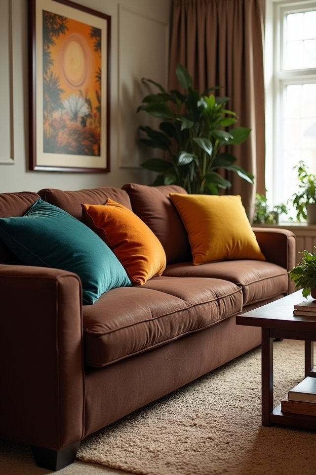 accent pillows add personality