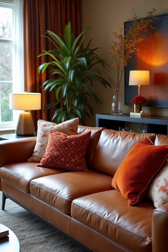 accent pillows enhance aesthetics