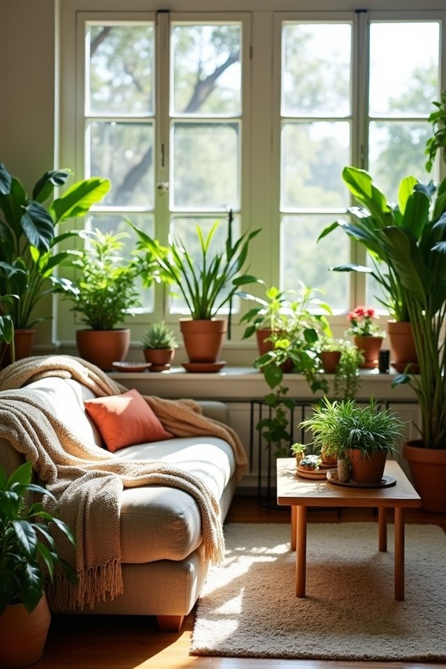 add greenery for vibrancy