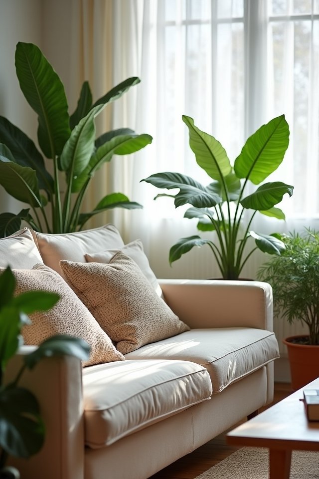 add plants for vibrancy