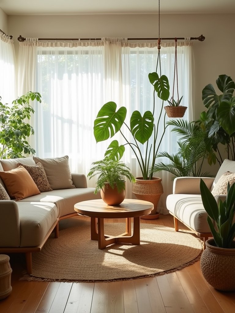 add vibrant indoor greenery