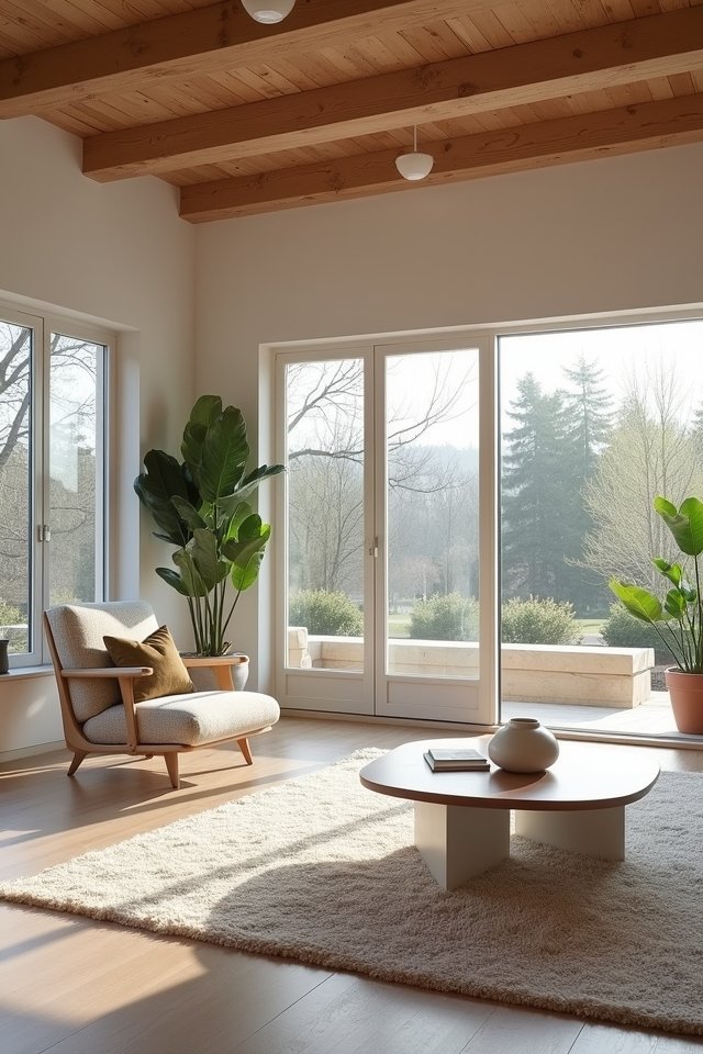 airy inviting open spaces
