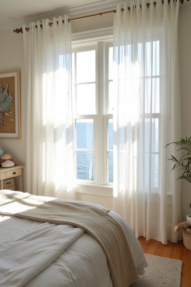 airy sheer window treatments