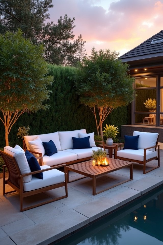 all weather patio sofa set