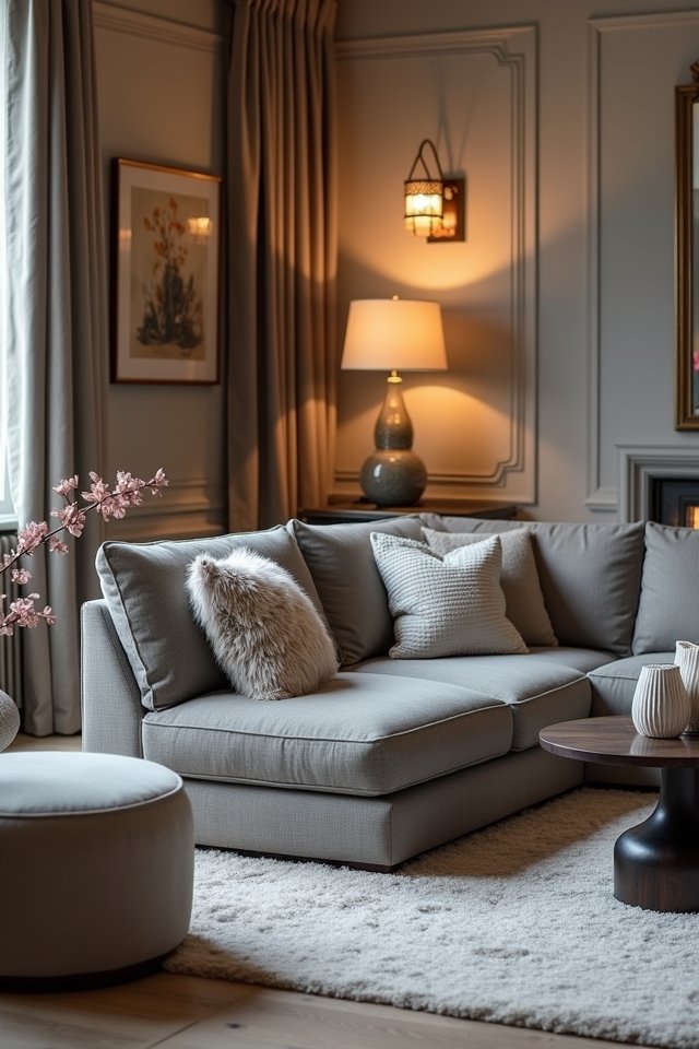 ambient lighting creates coziness