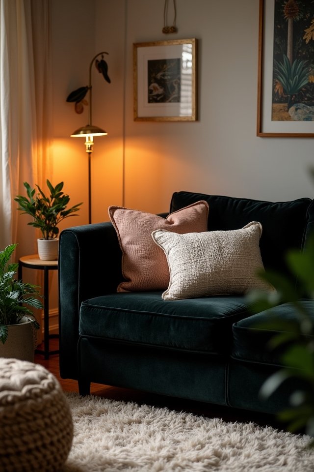 ambient lighting creates warmth