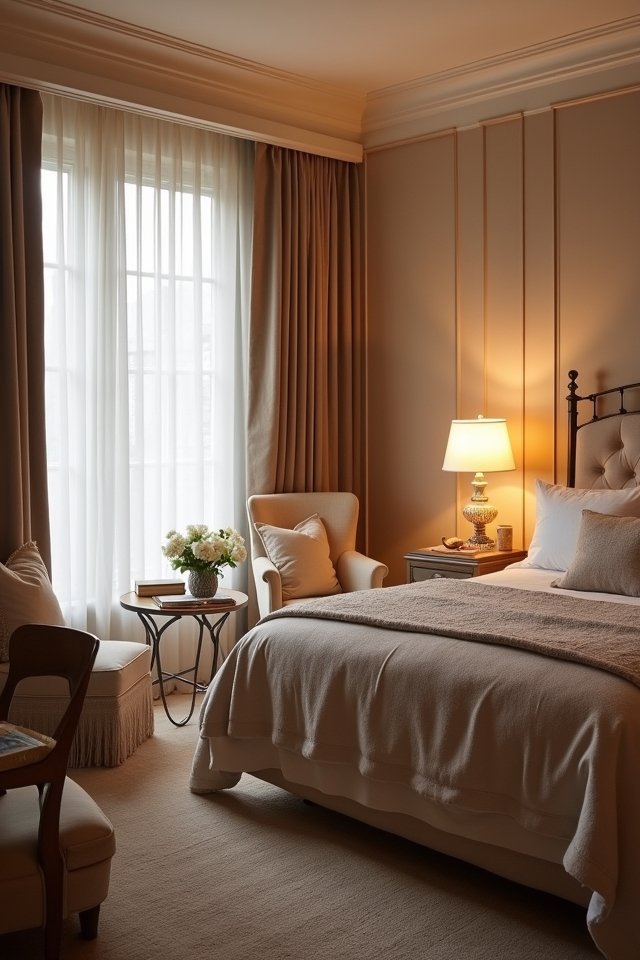 ambient lighting for tranquility