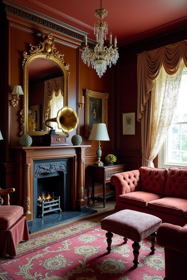 antique accents create nostalgia