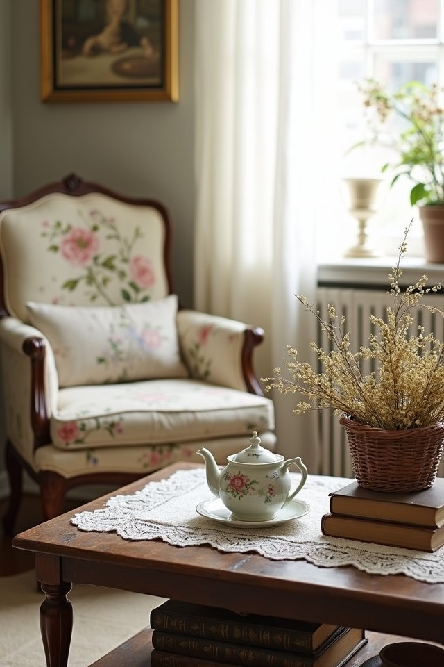 antique accessories for coziness