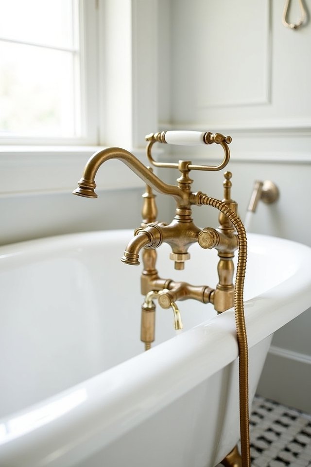 antique brass luxury fixtures