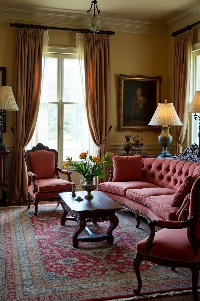 antique charm for living room