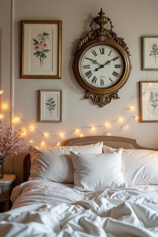 antique clocks add elegance