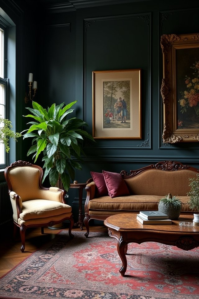 antique furniture adds character