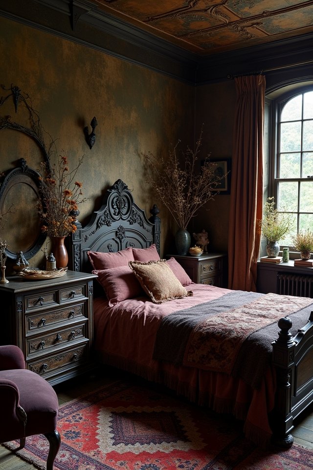 antique furniture for cozy charm