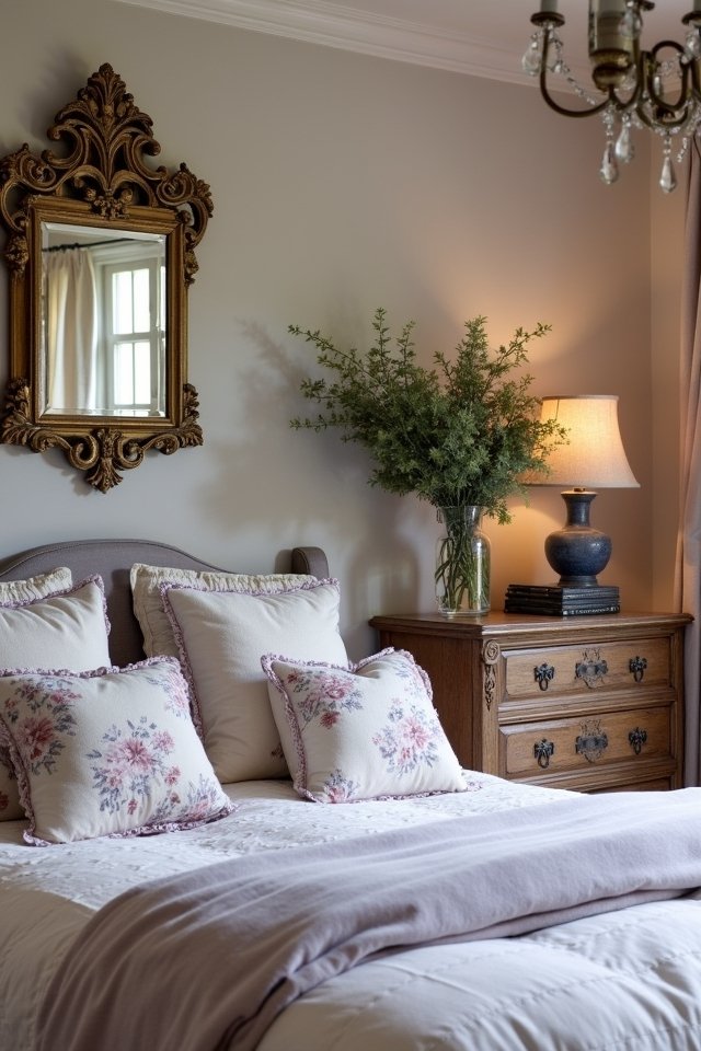 antique mirrors add charm