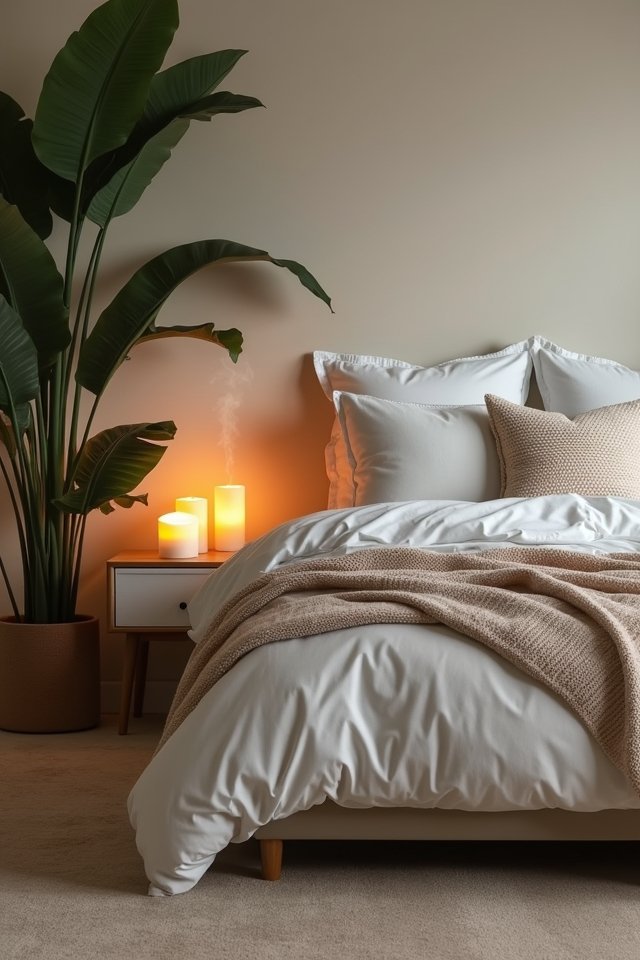 aromatic bedtime relaxation ritual