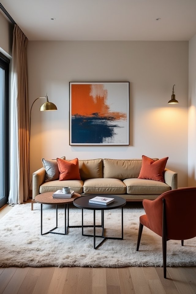 art connects living spaces