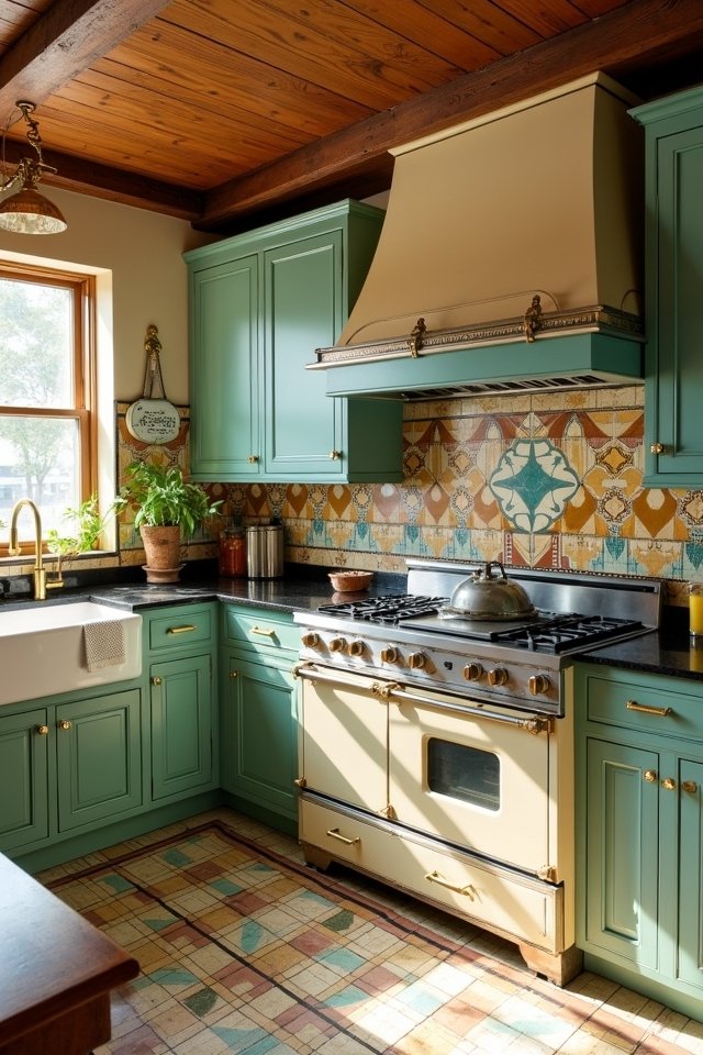 art deco tile transformation