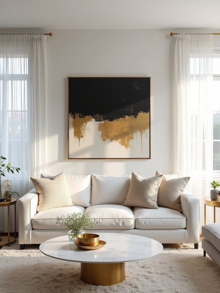 art defines living space