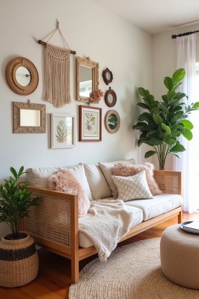 artful gallery wall creation