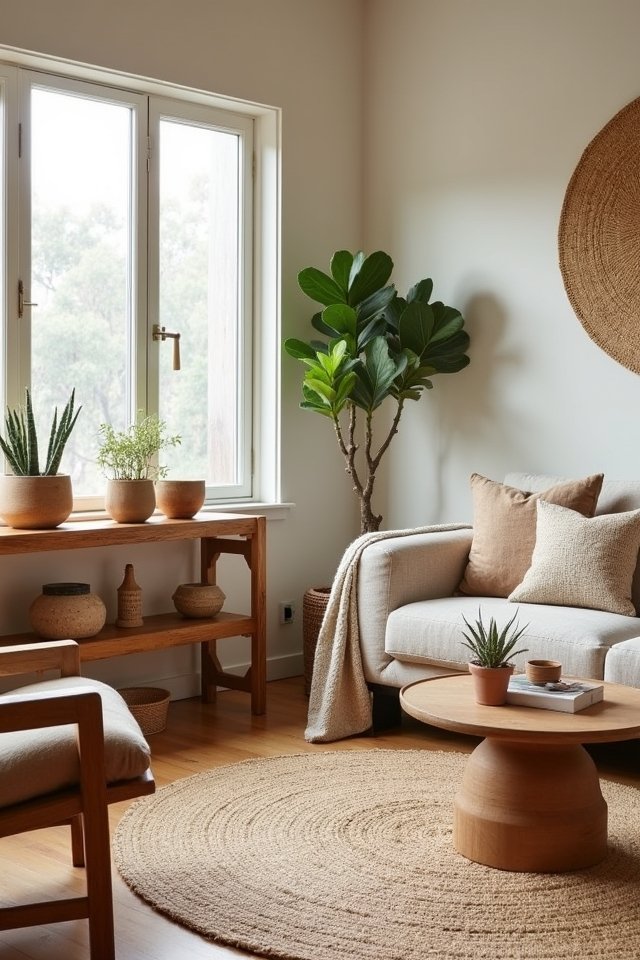 artisanal decor enhances atmosphere
