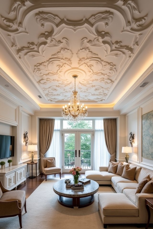 artistic ceiling plasterwork charm