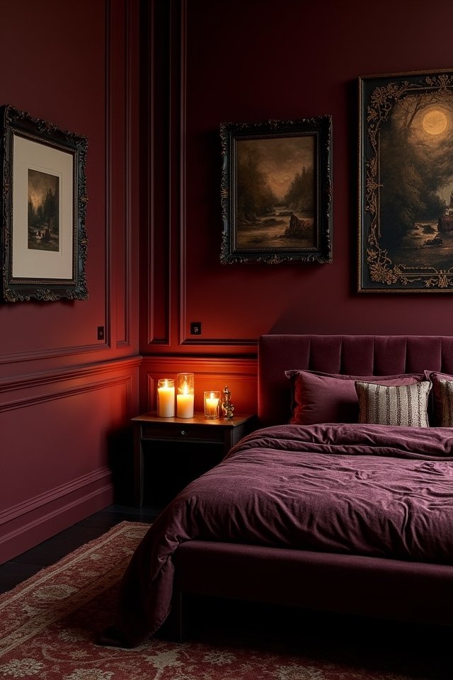 artistic dark romantic decor