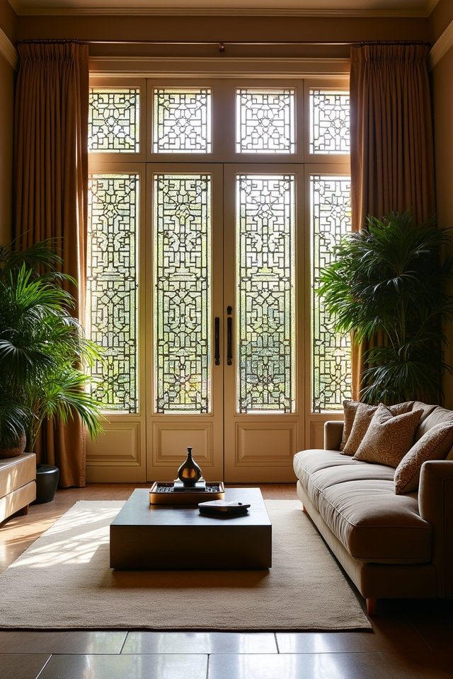 artistic decorative window screens