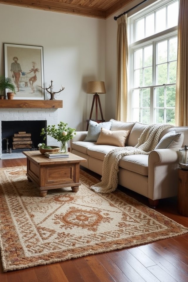 artistic eco friendly durable rug