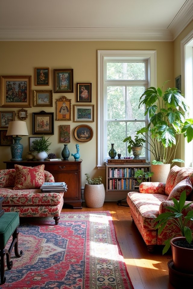 artistic elements for living room