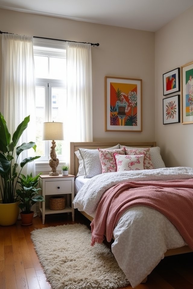 artistic expression for bedrooms