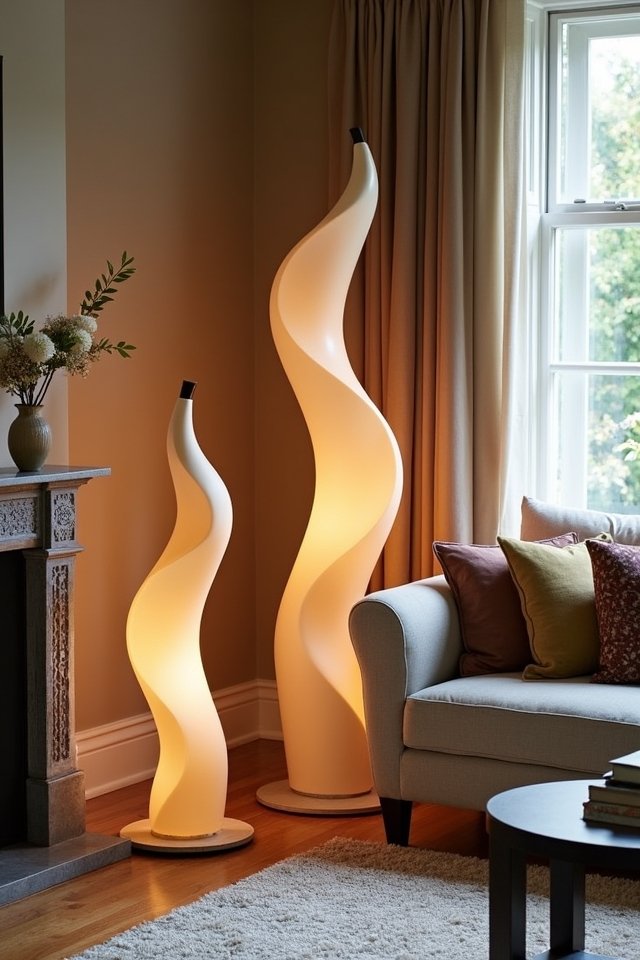 artistic floor lamp creativity