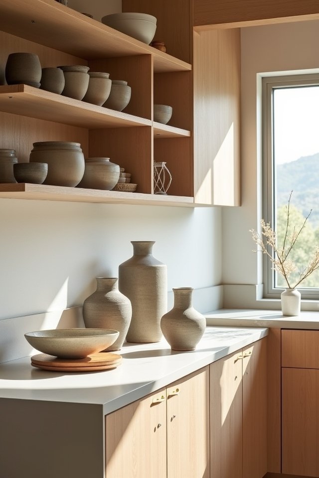 artistic handmade kitchen ceramics