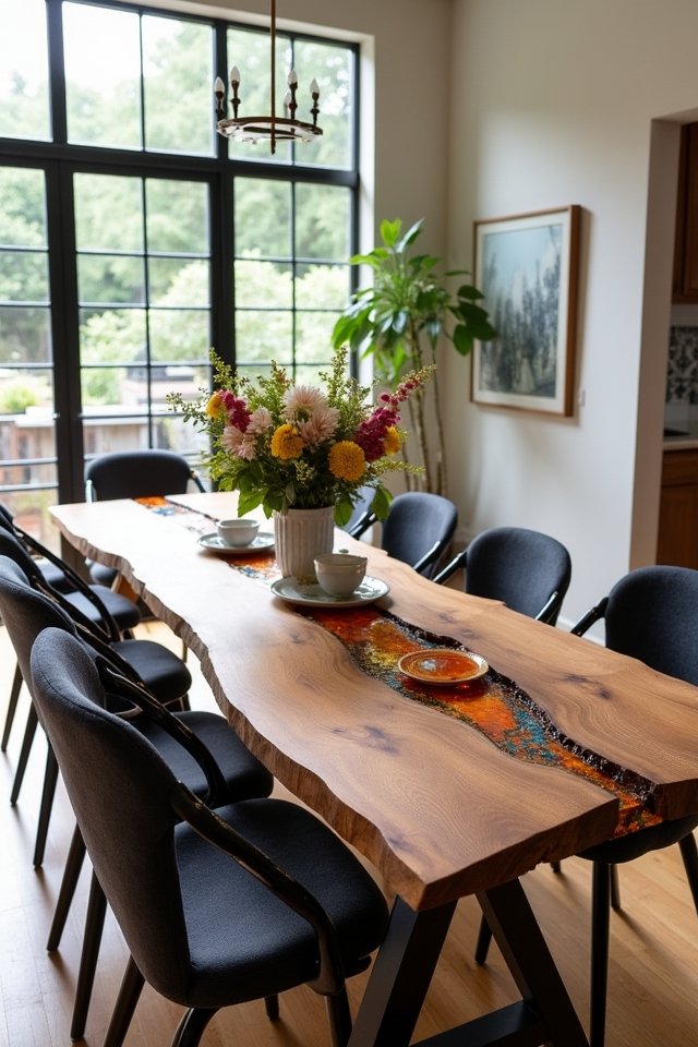 artistic kitchen table centerpiece