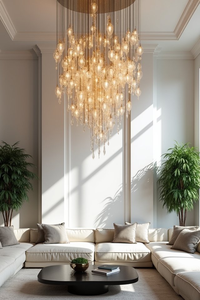 artistic sculptural chandelier designs