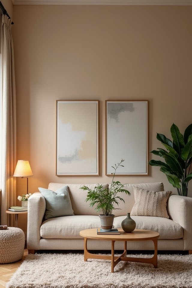 artistic touches enhance decor