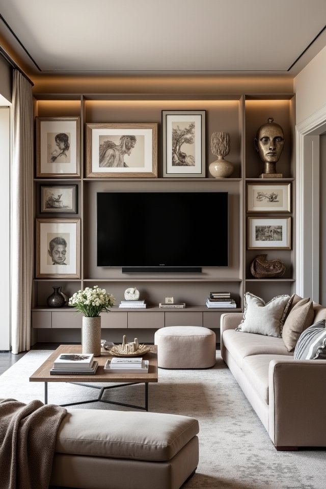 artistic tv frame design