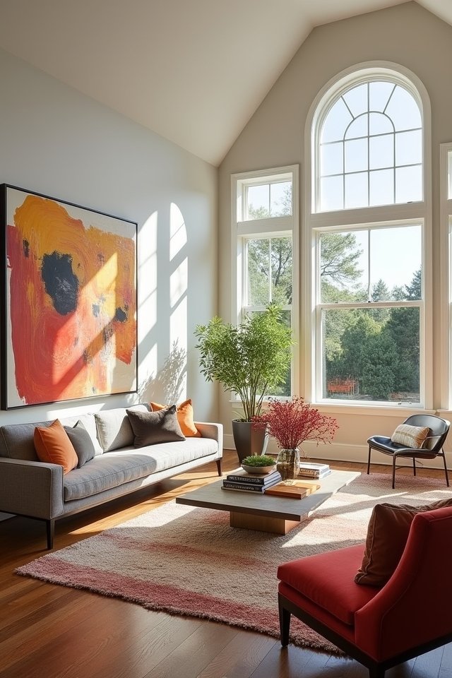 artwork enhances living spaces