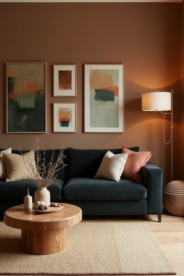 artwork with earthy hues
