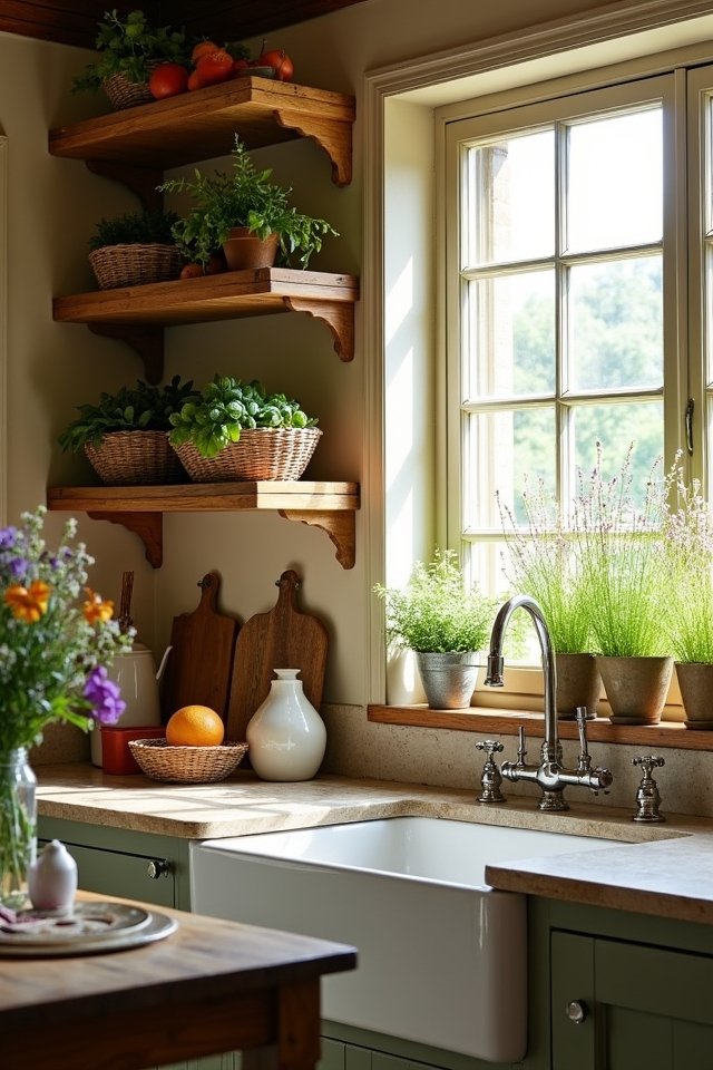 baskets enhance kitchen organization