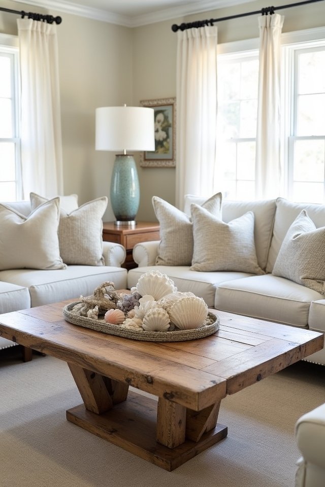 beachy coffee table d cor