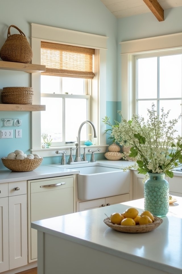 beachy decor for kitchens