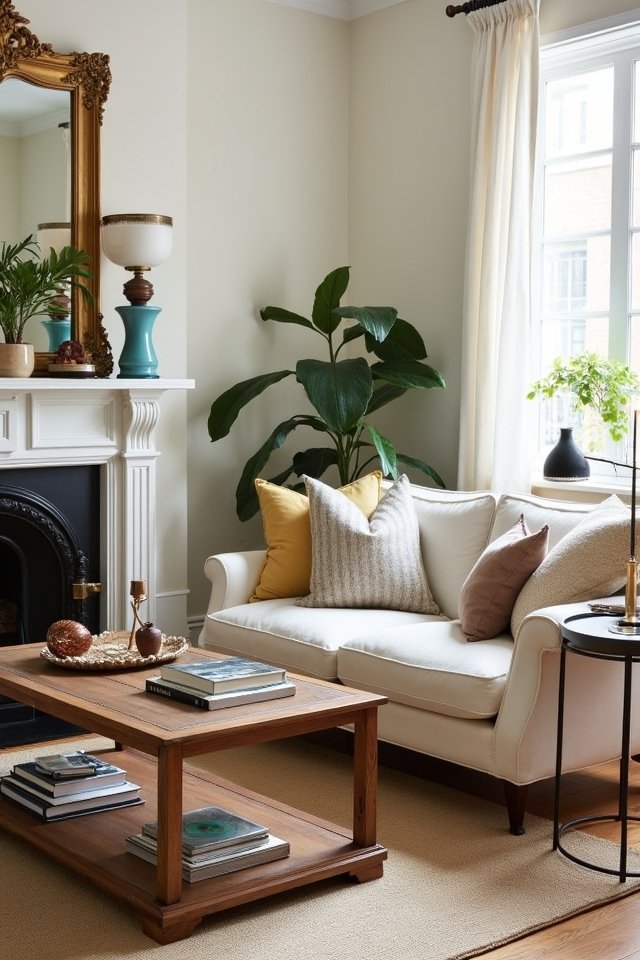 blend modern antique charm