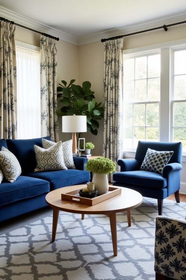 blend patterns creatively together
