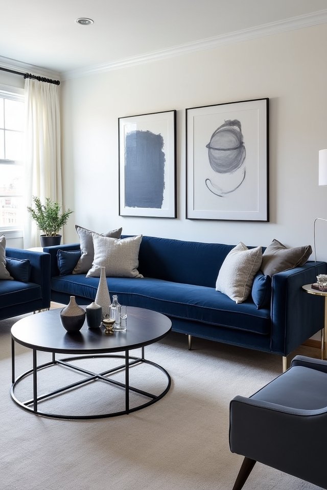 blue and gray harmony