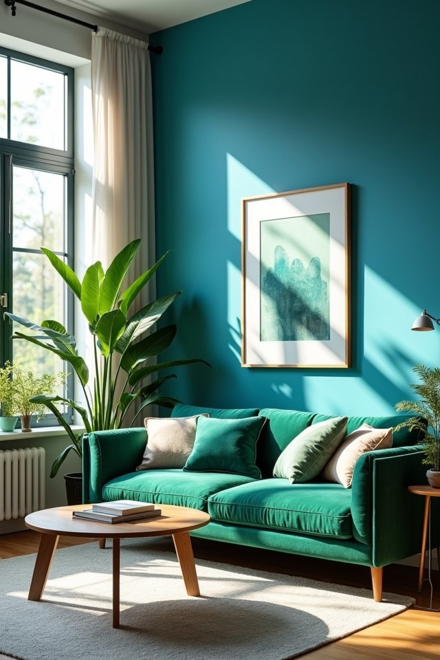 blue and green synergy
