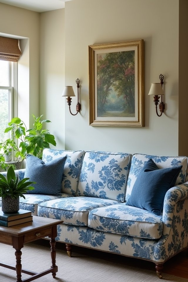 blue floral elegance enhanced