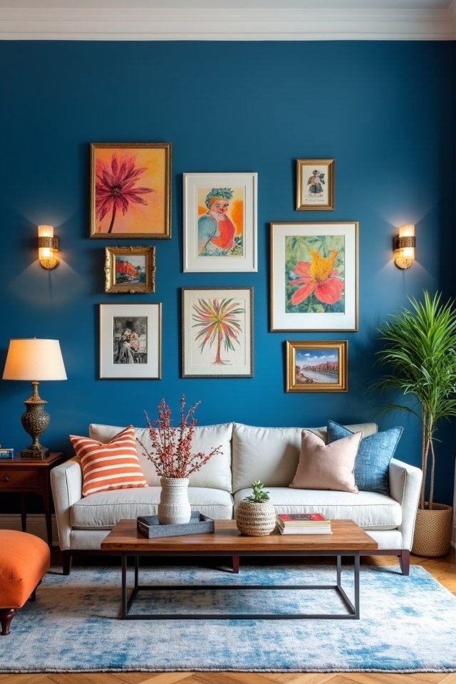 blue walls gallery showcase