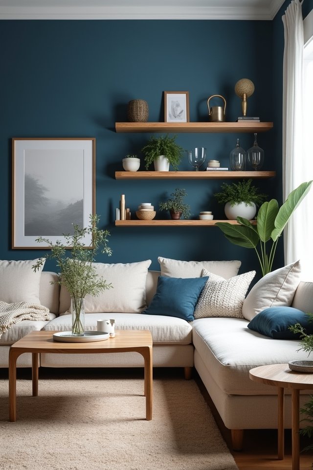 blue wood fusion elegance